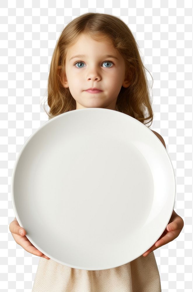 PNG Kids plate porcelain portrait. AI generated Image by rawpixel.