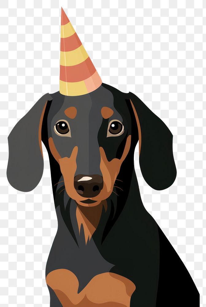 PNG Dachshund party animal mammal hound. 