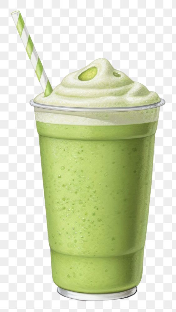 PNG Avocado juice milkshake smoothie drink. AI generated Image by rawpixel.