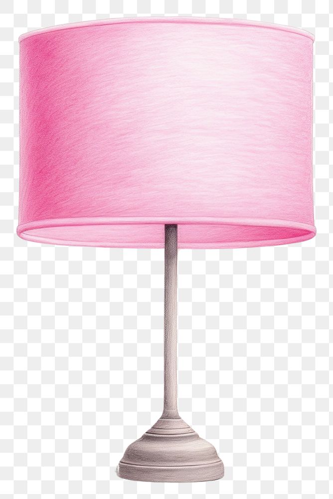 PNG Luxury pink lamp lampshade electricity illuminated. AI generated Image by rawpixel.