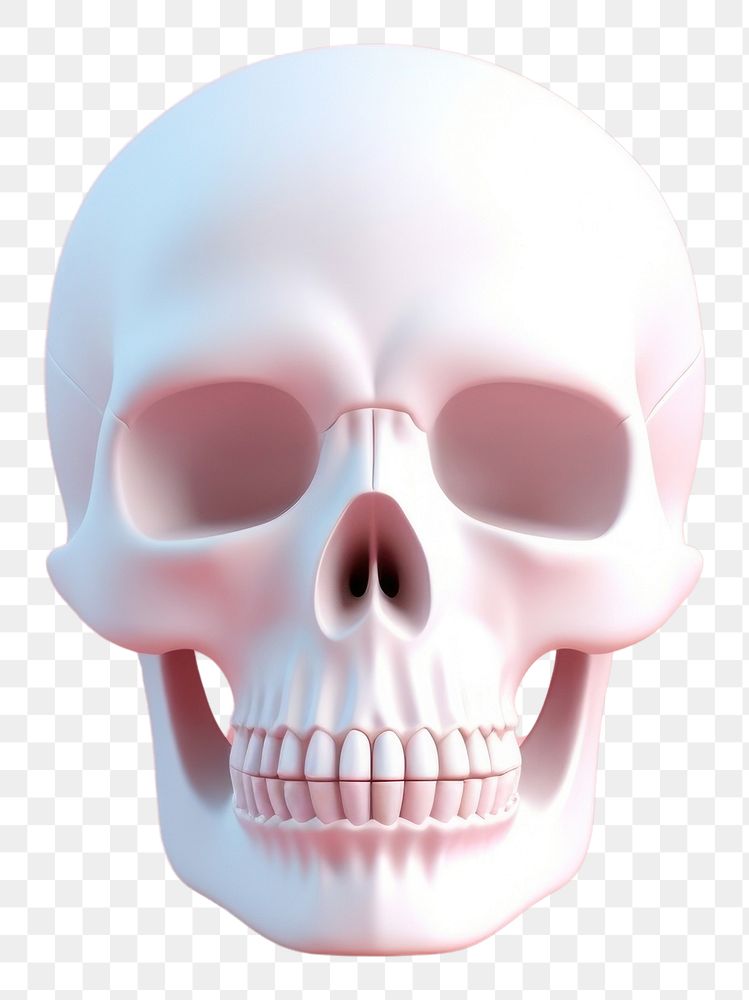 PNG Human skull anatomy spooky horror. AI generated Image by rawpixel.
