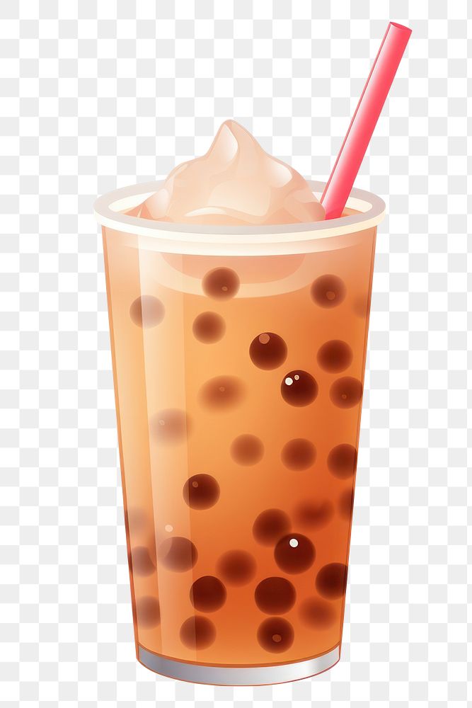 PNG Bubble tea drink refreshment | Premium PNG - rawpixel