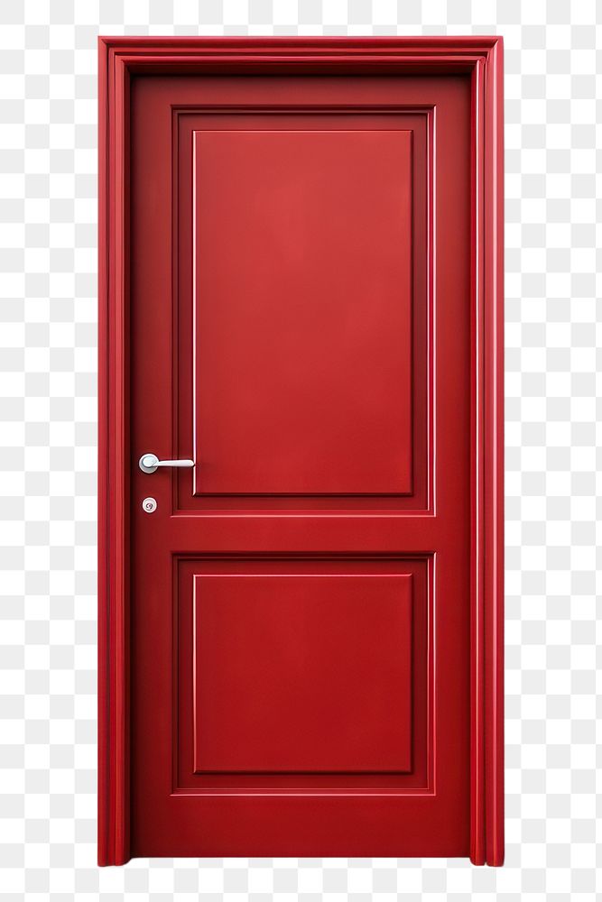 PNG  Door red architecture protection. AI generated Image by rawpixel.