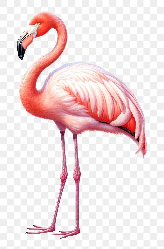 PNG Flamingo flamingo cartoon animal. | Premium PNG - rawpixel