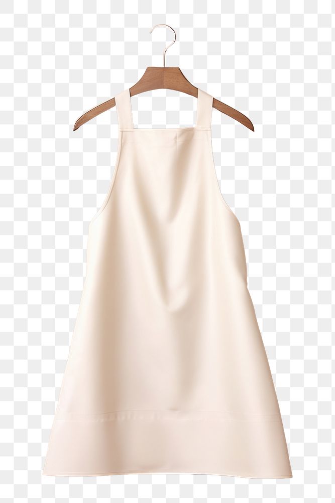 PNG Fashion dress white apron. AI generated Image by rawpixel.