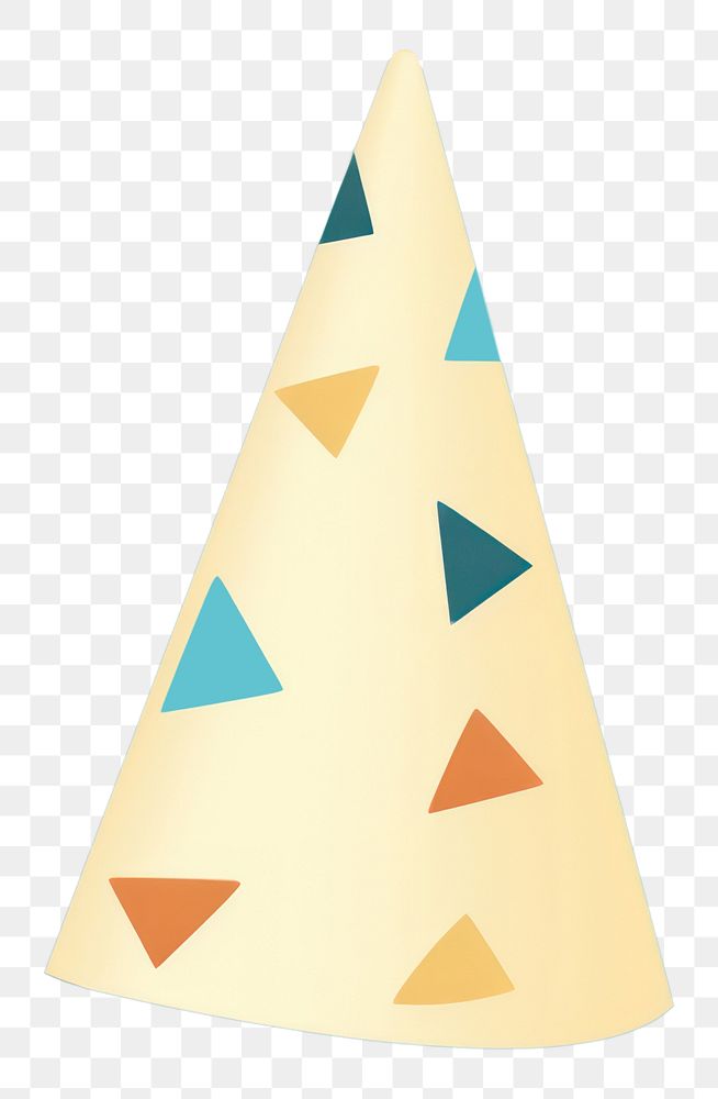 PNG Simple pattern party hat backgrounds celebration decoration. AI generated Image by rawpixel.