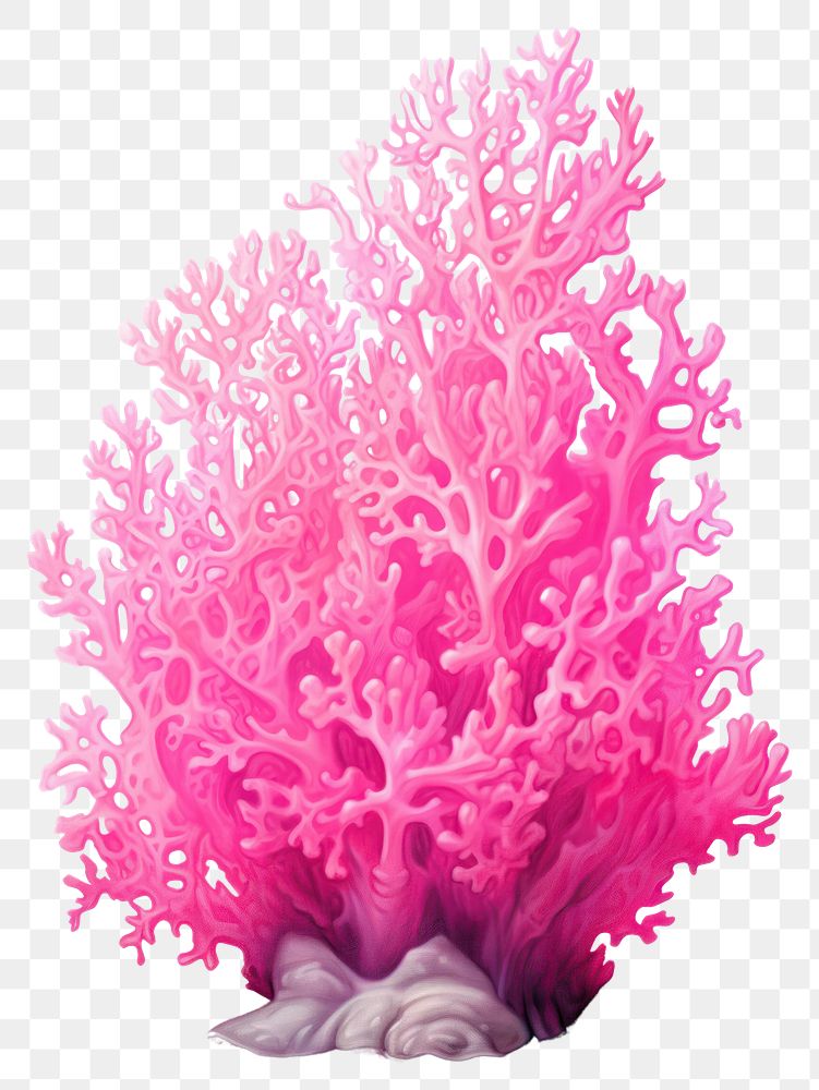 PNG Coral nature water sea. AI generated Image by rawpixel.