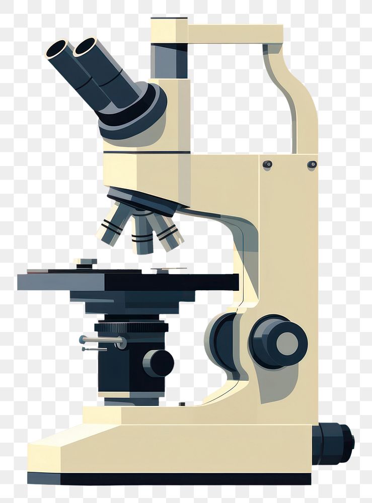 PNG Microscope magnification technology equipment. AI generated Image by rawpixel.