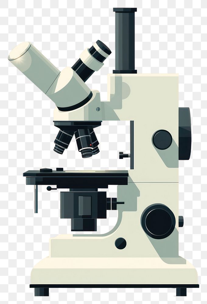 PNG Microscope magnification technology education. 