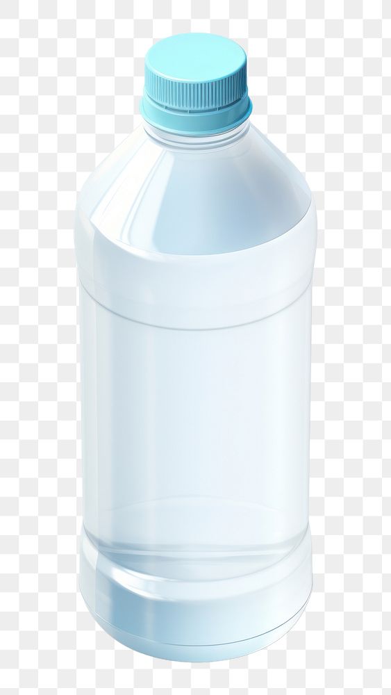 PNG Plastic Bottle isometric bottle plastic white background. AI generated Image by rawpixel.mobile wallpaper