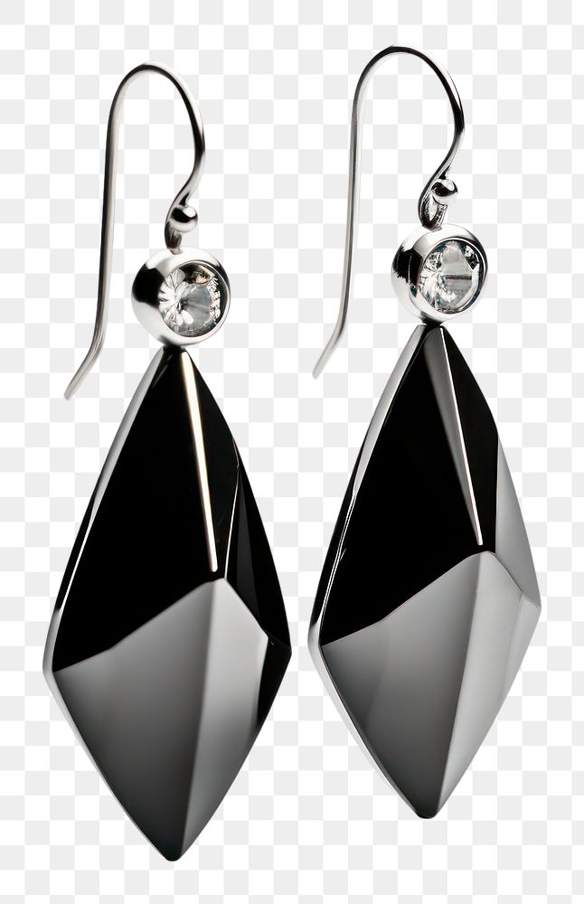 PNG Earrings jewelry black  