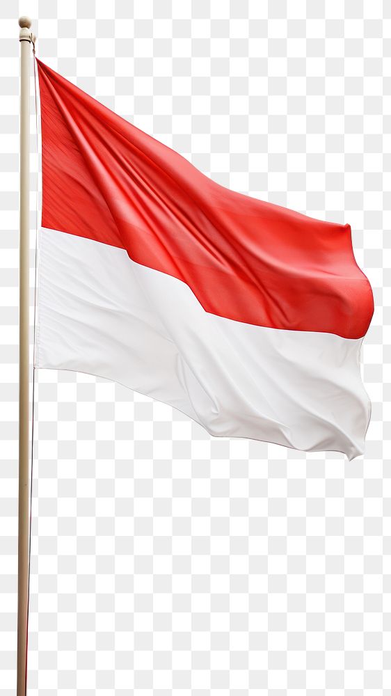 PNG Indonesia flag white background patriotism. AI generated Image by rawpixel.