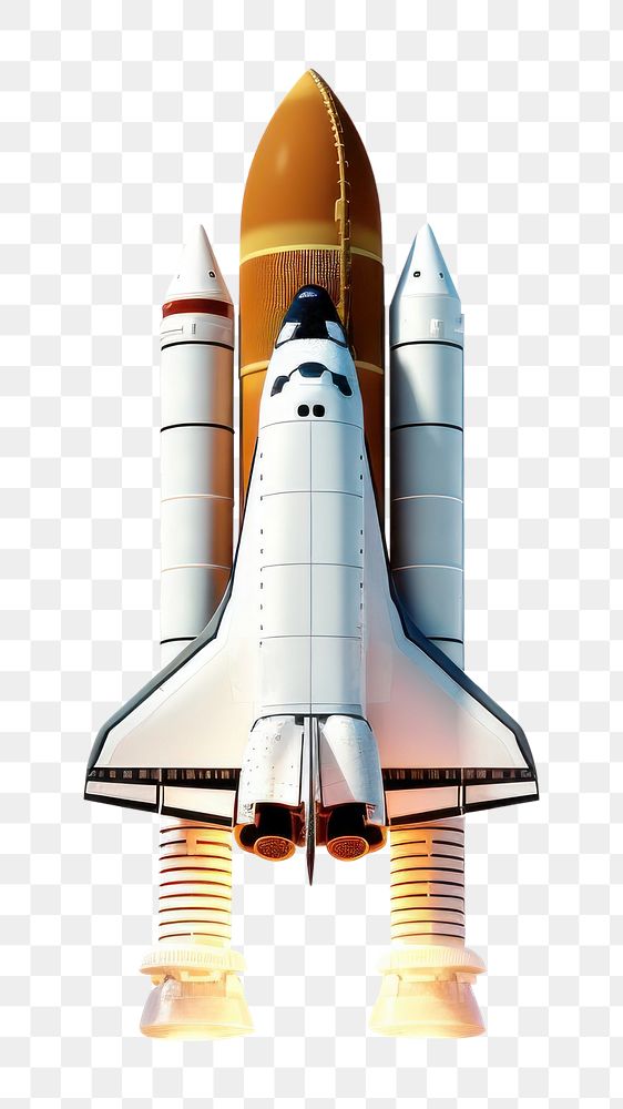 PNG Aircraft vehicle rocket transportation. AI generated Image by rawpixel.