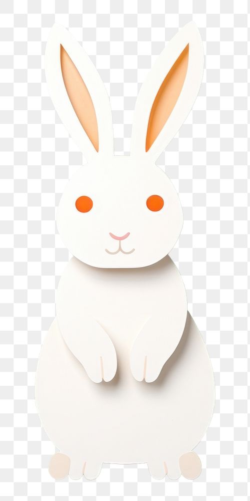PNG Animal mammal plant bunny. AI generated Image by rawpixel.