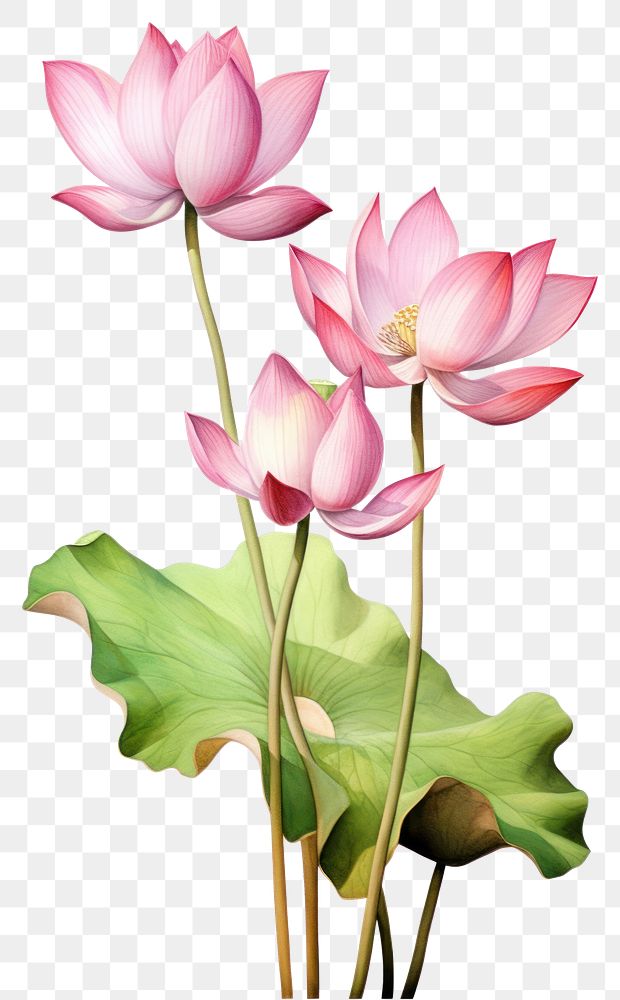 PNG Flower petal plant lily. AI generated Image by rawpixel.