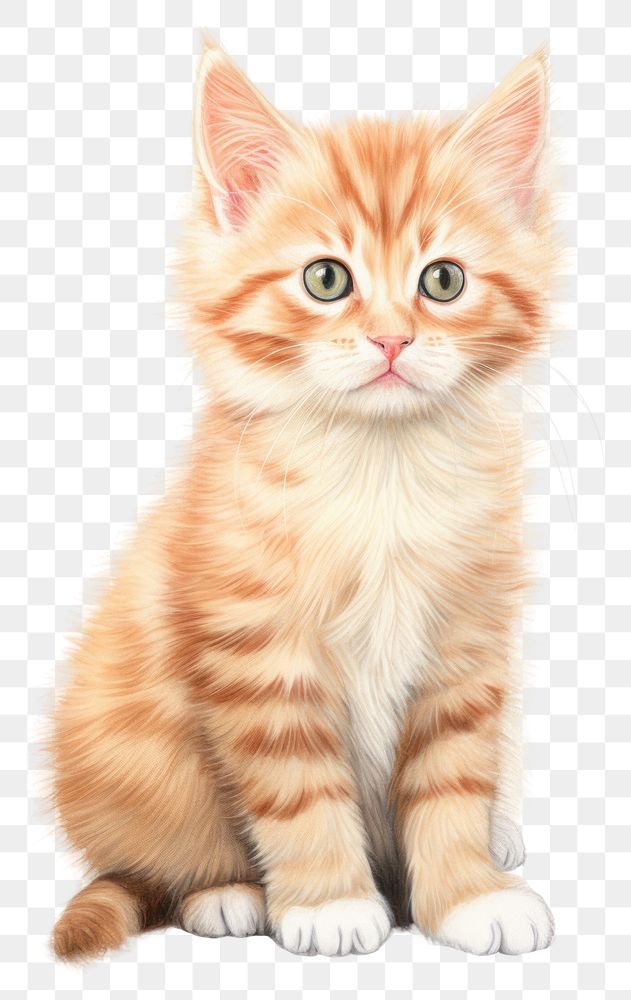 PNG Cat mammal animal kitten. AI generated Image by rawpixel.
