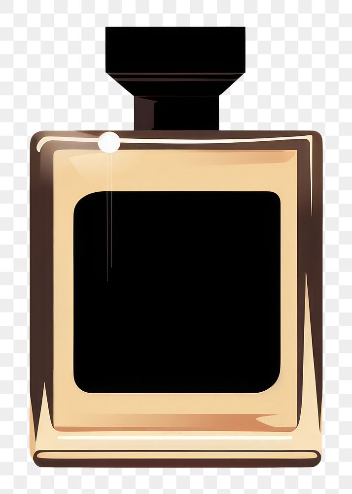 PNG Luxury perfume black cosmetics bottle aftershave. 