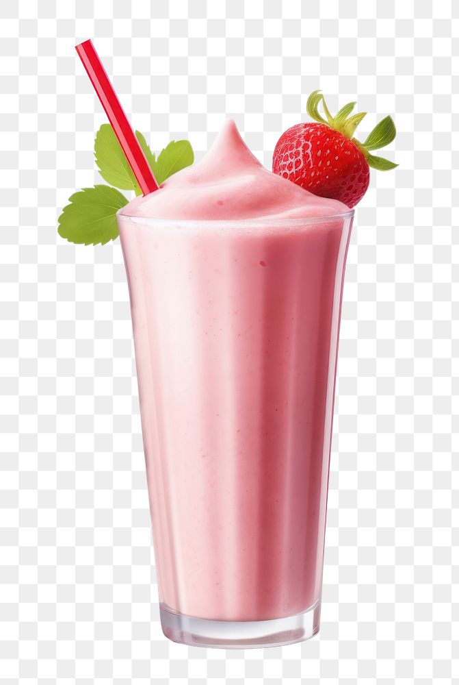 PNG Strawberry smoothie milkshake fruit. 