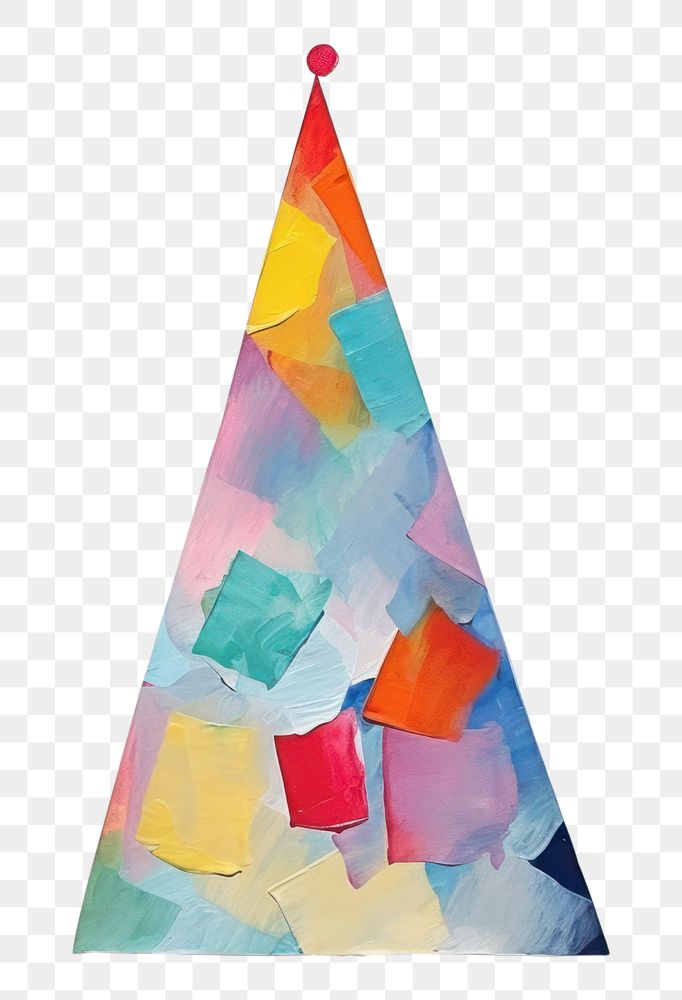PNG Party hat celebration creativity painting. AI generated Image by rawpixel.