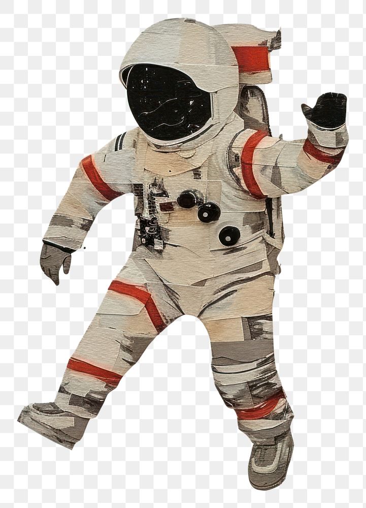 PNG Astronaut creativity astronomy clothing. AI generated Image by rawpixel.