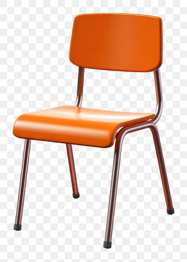 PNG School chair icon furniture white background university. 