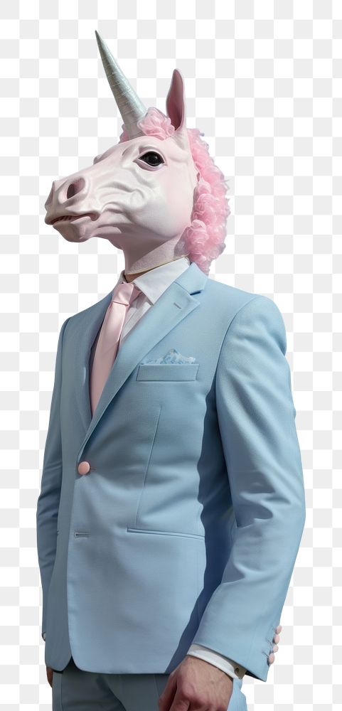 unicorn mask suit