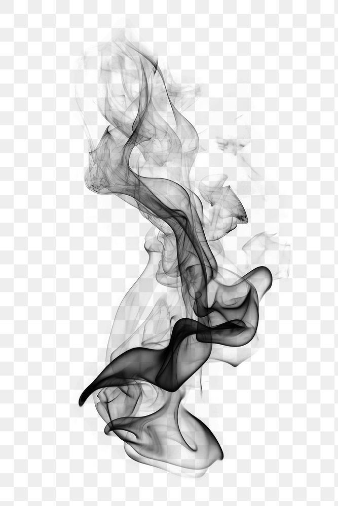 PNG Light incense smoke black black background monochrome. AI generated Image by rawpixel.