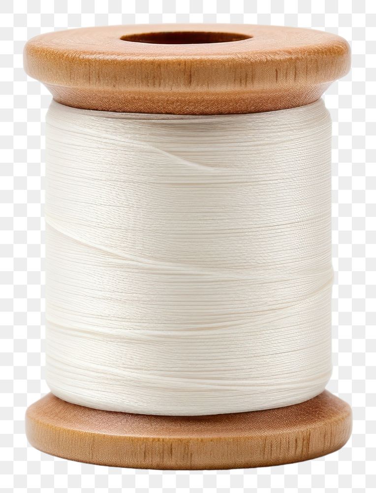 PNG Thread spool white  