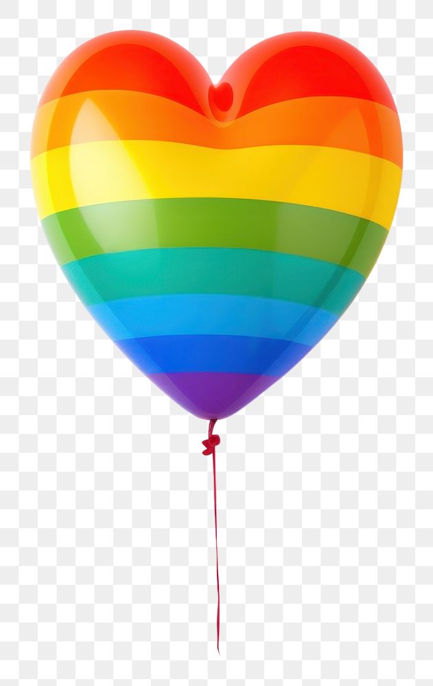 PNG Pride month balloon white background transportation celebration. 