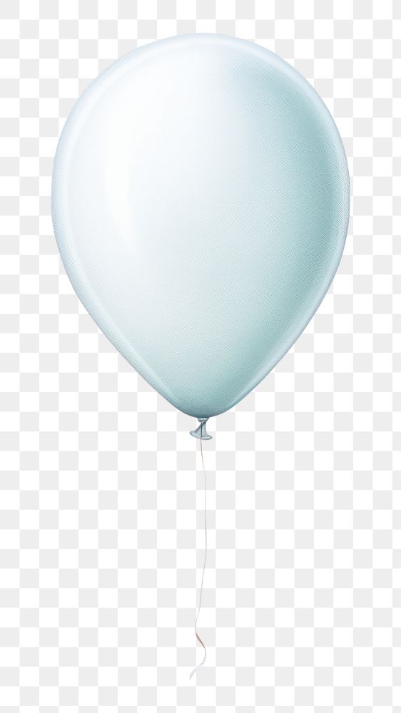 PNG White balloon white background anniversary celebration. AI generated Image by rawpixel.