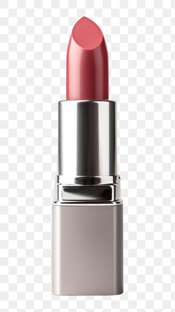 PNG A minimal lipstick cosmetics white background glamour. 