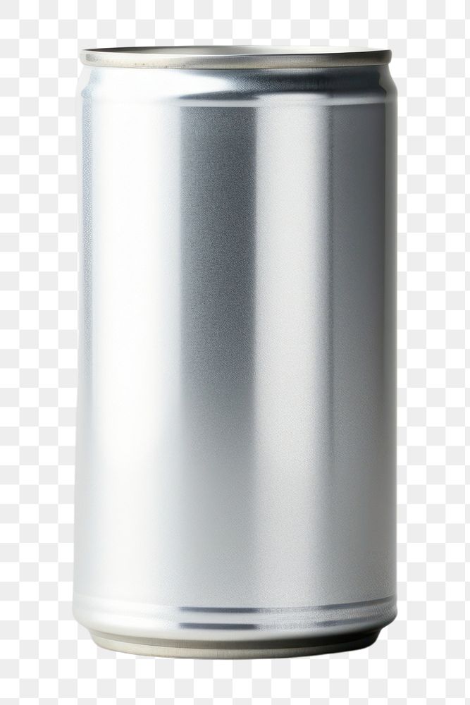 PNG Silver refreshment drinkware cylinder. AI generated Image by rawpixel.