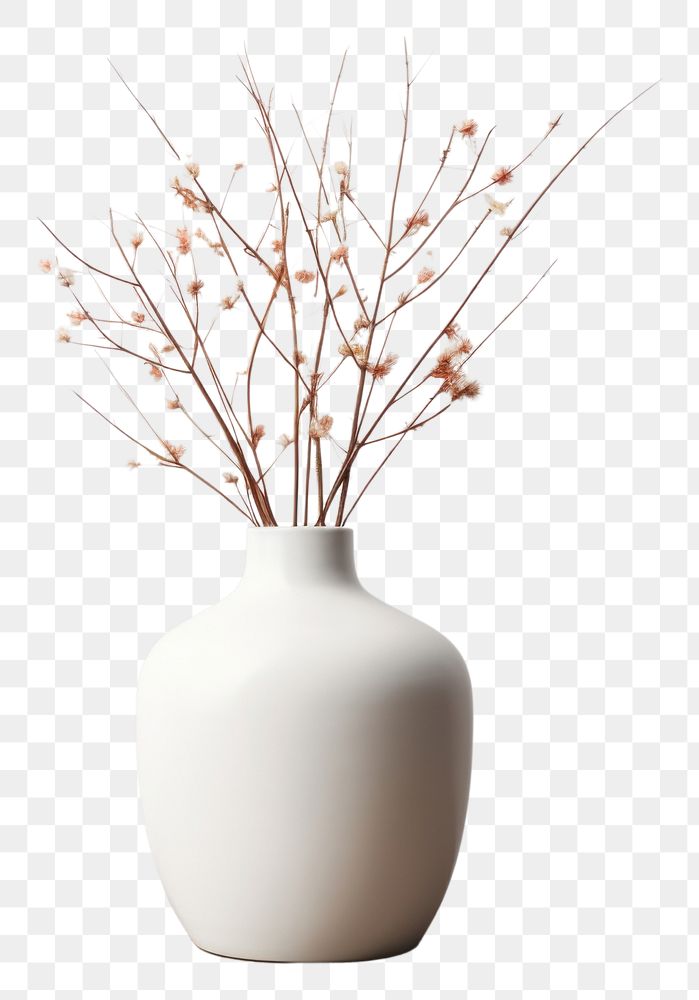 PNG Vase porcelain flower table. AI generated Image by rawpixel.