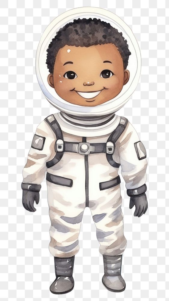 PNG Astronaut smiling cartoon toy. AI generated Image by rawpixel.