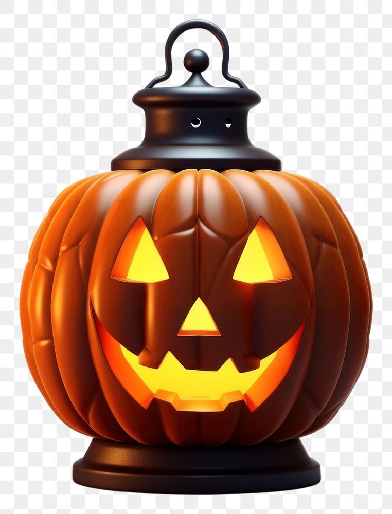 PNG Halloween lantern pumpkin anthropomorphic. AI generated Image by rawpixel.