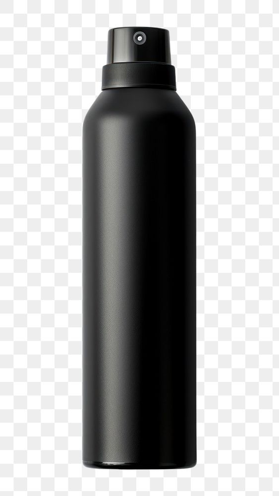 PNG Hair spray cosmetics cylinder bottle. AI generated Image by rawpixel.mobile wallpaper