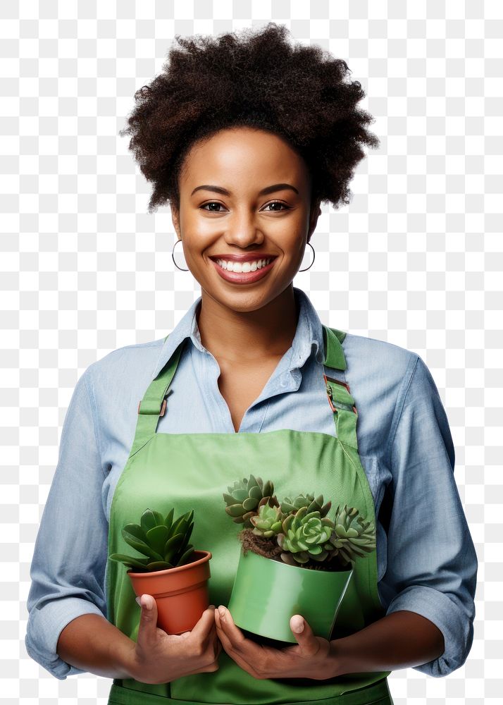PNG Gardening holding adult green. AI generated Image by rawpixel.