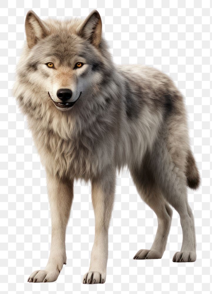 PNG Wolf mammal animal coyote. 