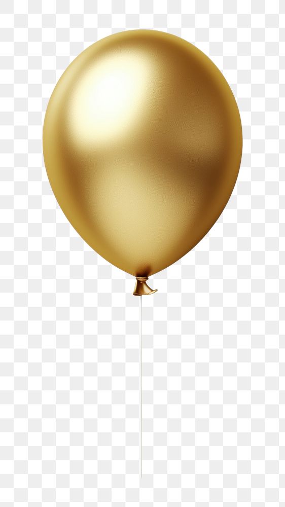 PNG Balloon gold celebration anniversary. AI generated Image by rawpixel.