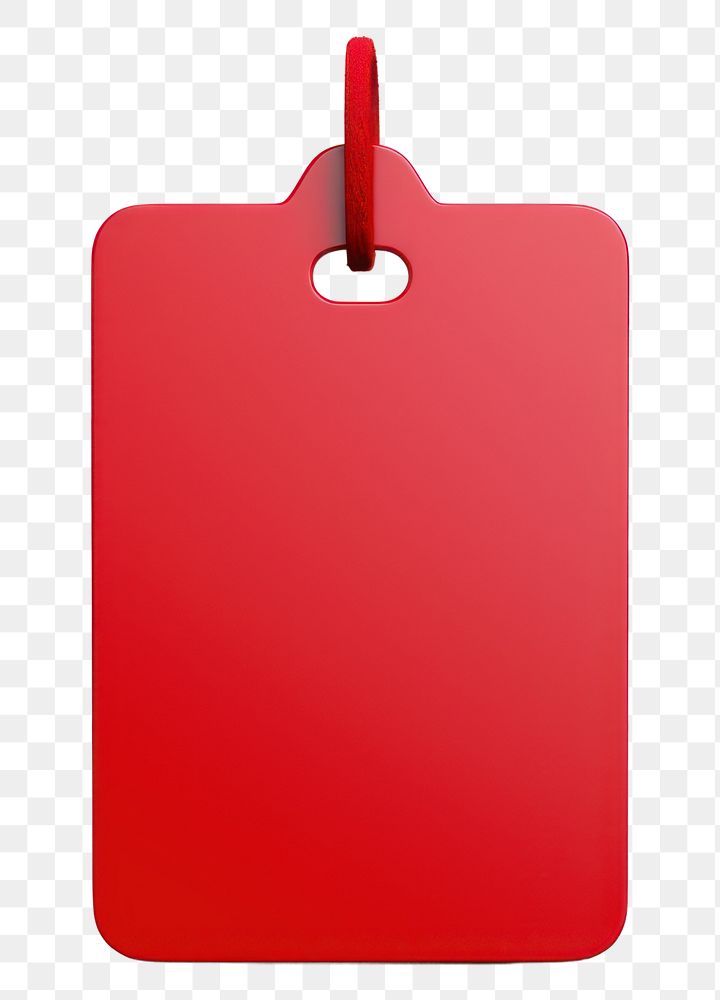 PNG Red price tag red white background electronics. AI generated Image by rawpixel.