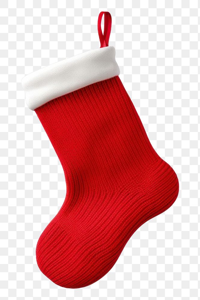 PNG Christmas sock hanging gift