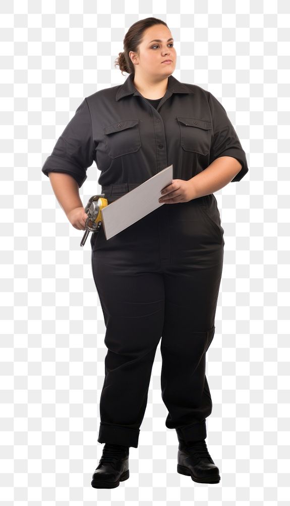 PNG Female mechanic portrait standing holding. 