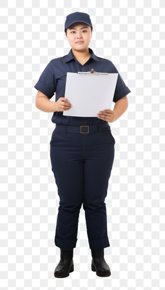PNG Asian female mechanic portrait uniform adult.