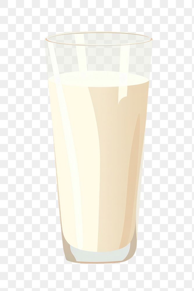 PNG Milk dairy drink glass. AI generated Image by rawpixel.