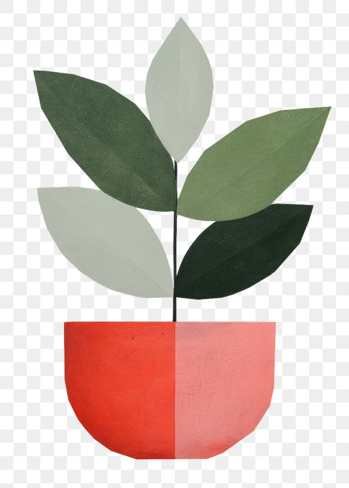 PNG Plant art vase leaf. 