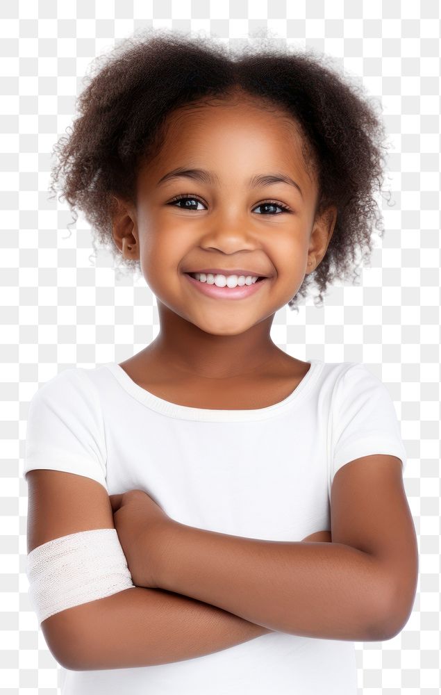 PNG  Smile portrait child white. AI generated Image by rawpixel.