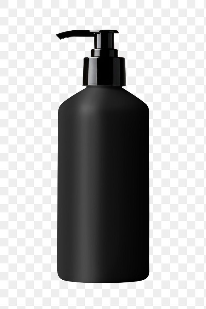 Lotion pump bottle png mockup, transparent product packaging