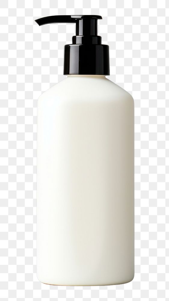 PNG  Cream bottle white background container cylinder. AI generated Image by rawpixel.