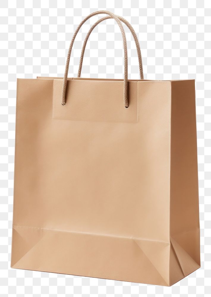 PNG Paper shopping bag handbag white background accessories. 