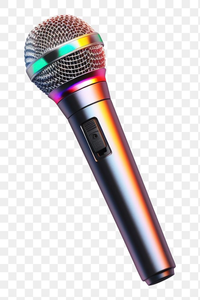 PNG Microphone performance technology karaoke. AI generated Image by rawpixel.